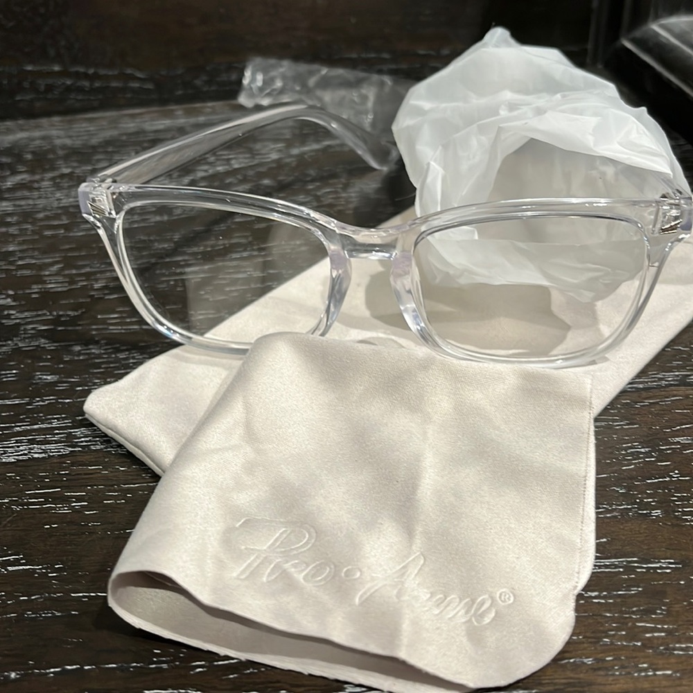 NWOT Pro-Acme Transparent Frames